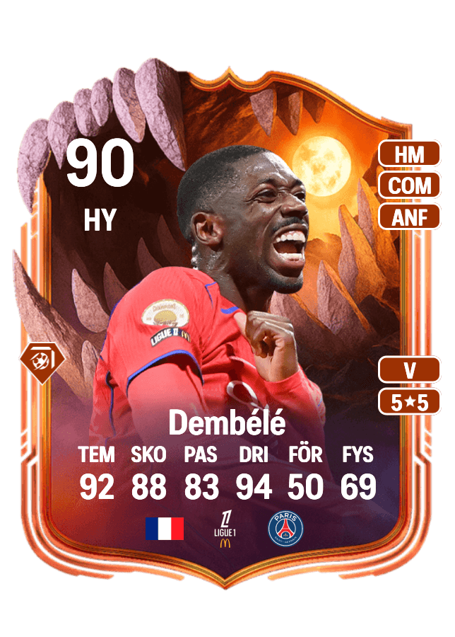 Ousmane Dembélé card