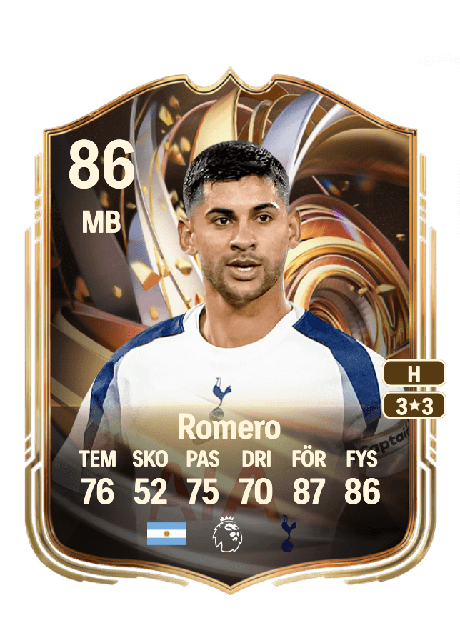 Cristian Romero card