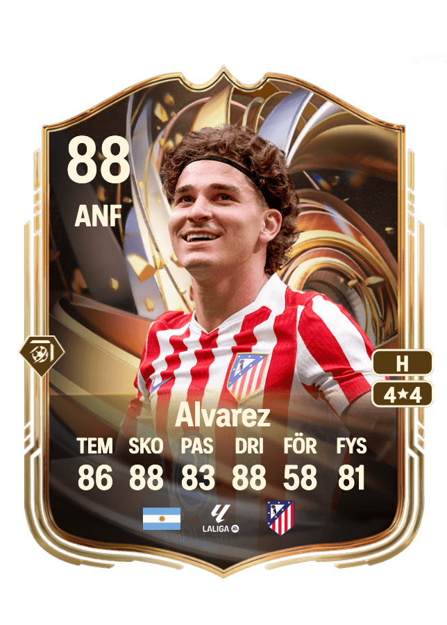 Julián Alvarez card
