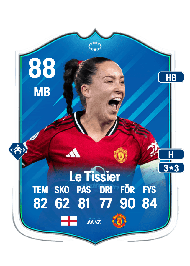 Maya Le Tissier card