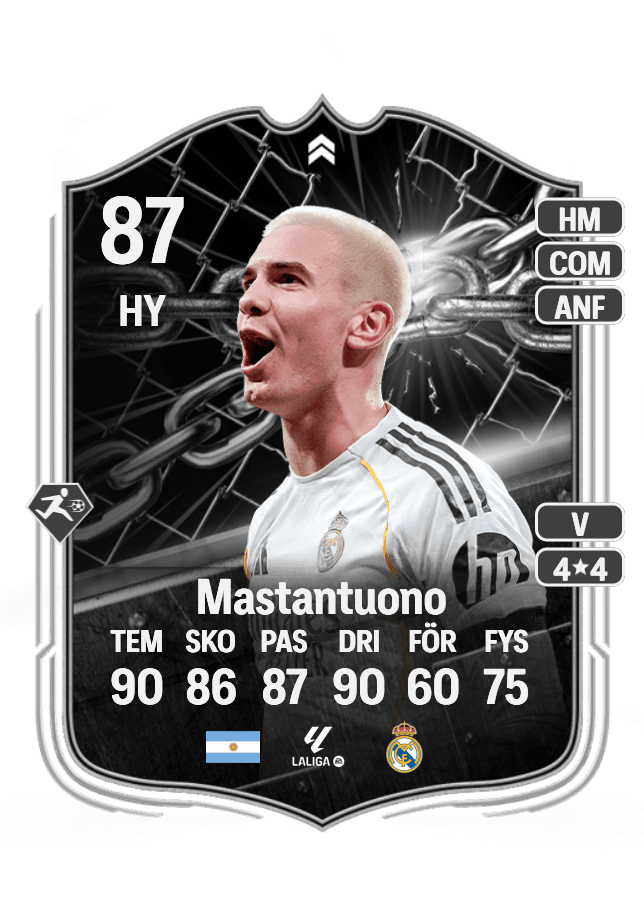 Franco Mastantuono card