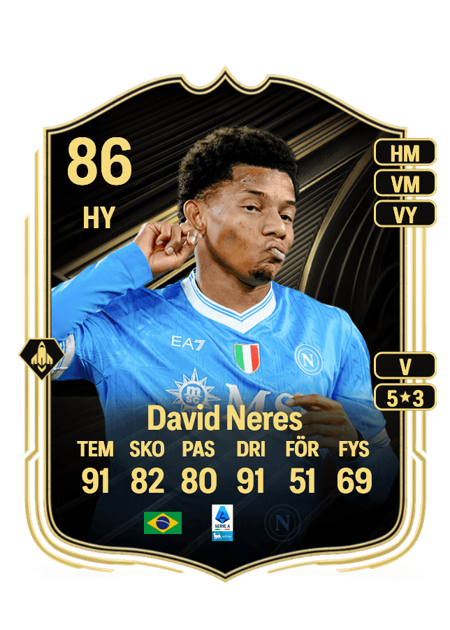 David Neres card