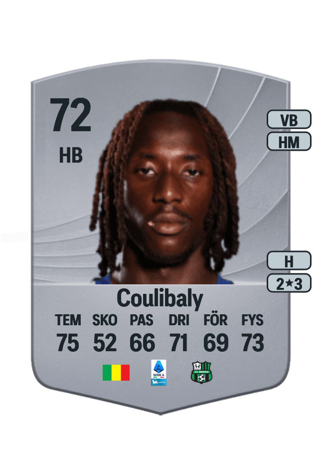Woyo Coulibaly card