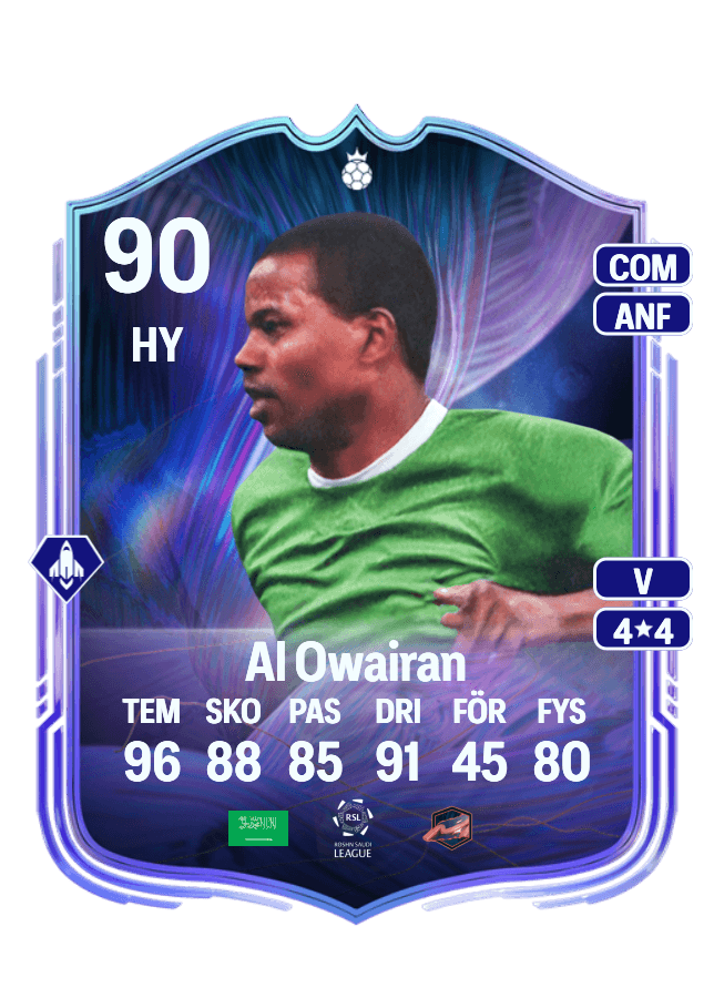 Saeed Al Owairan card