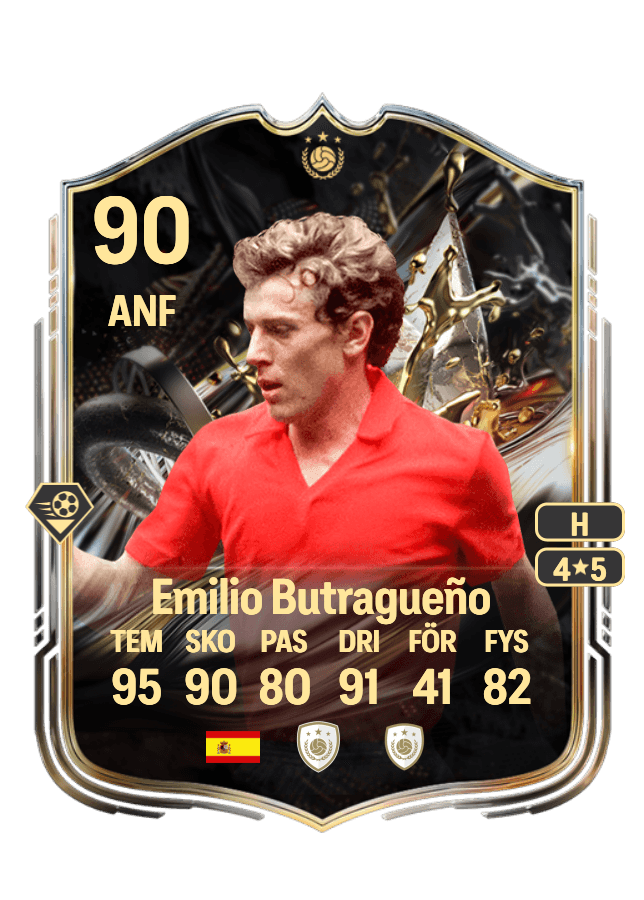 Emilio Butragueño card