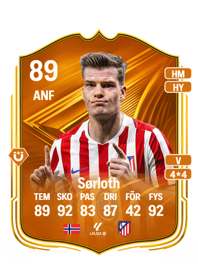 Alexander Sørloth card