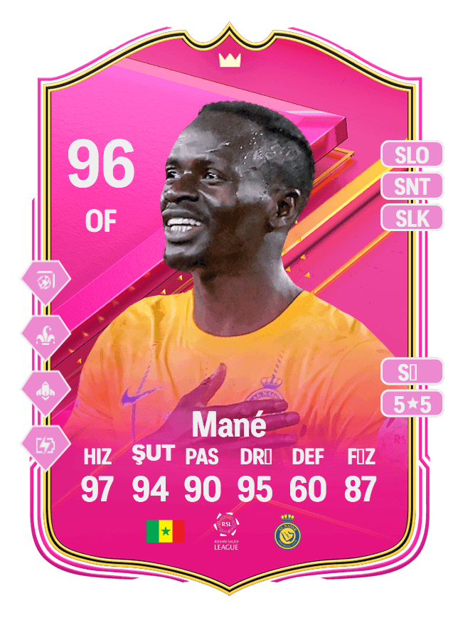 Sadio Mané card