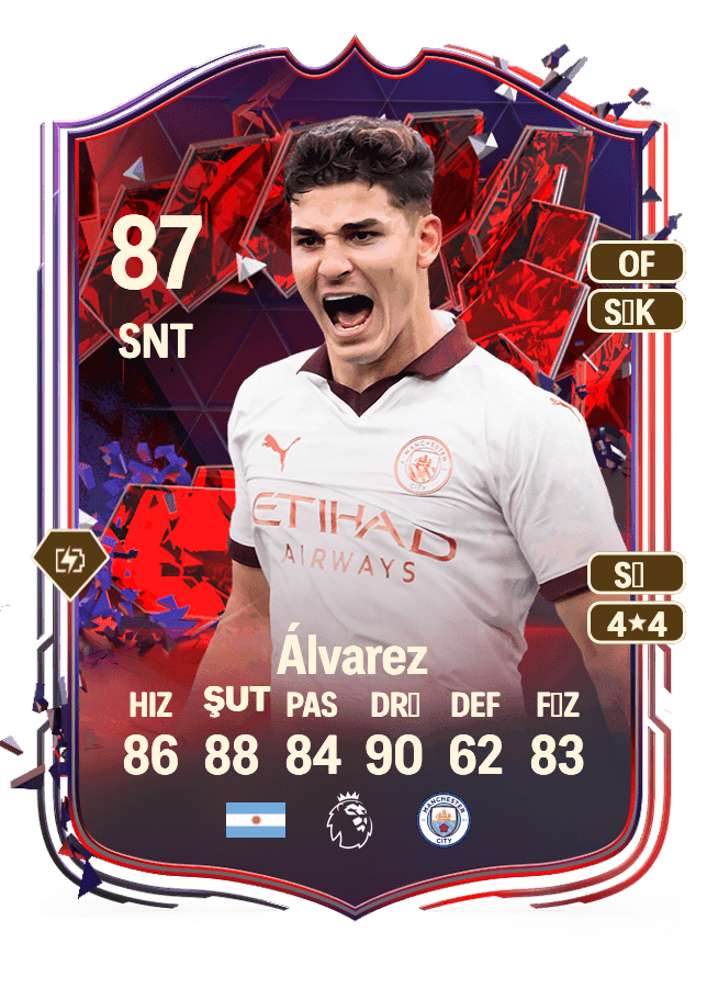 Julián Álvarez card