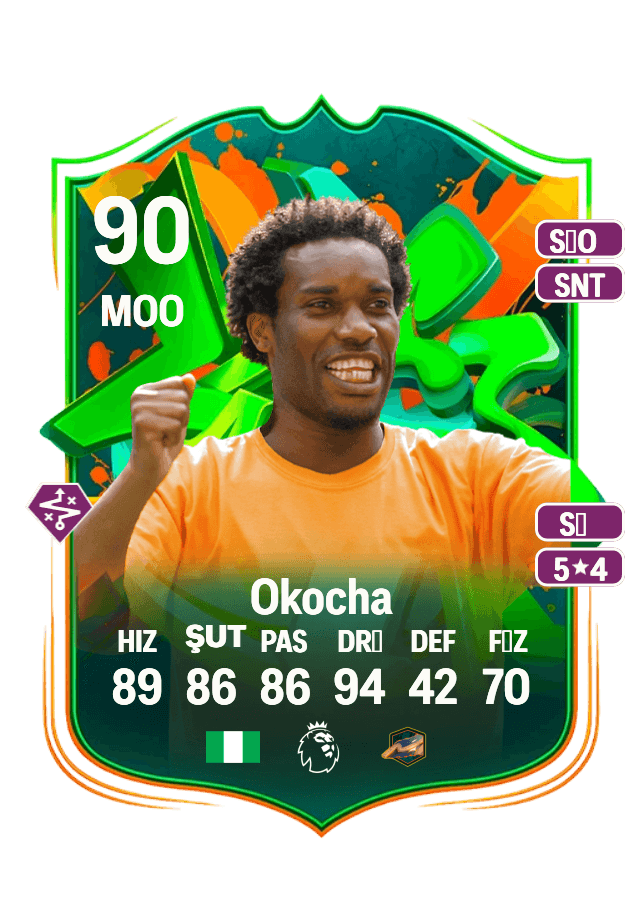 Jay-Jay Okocha card