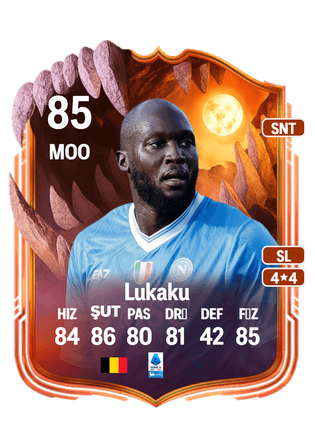 Romelu Lukaku card