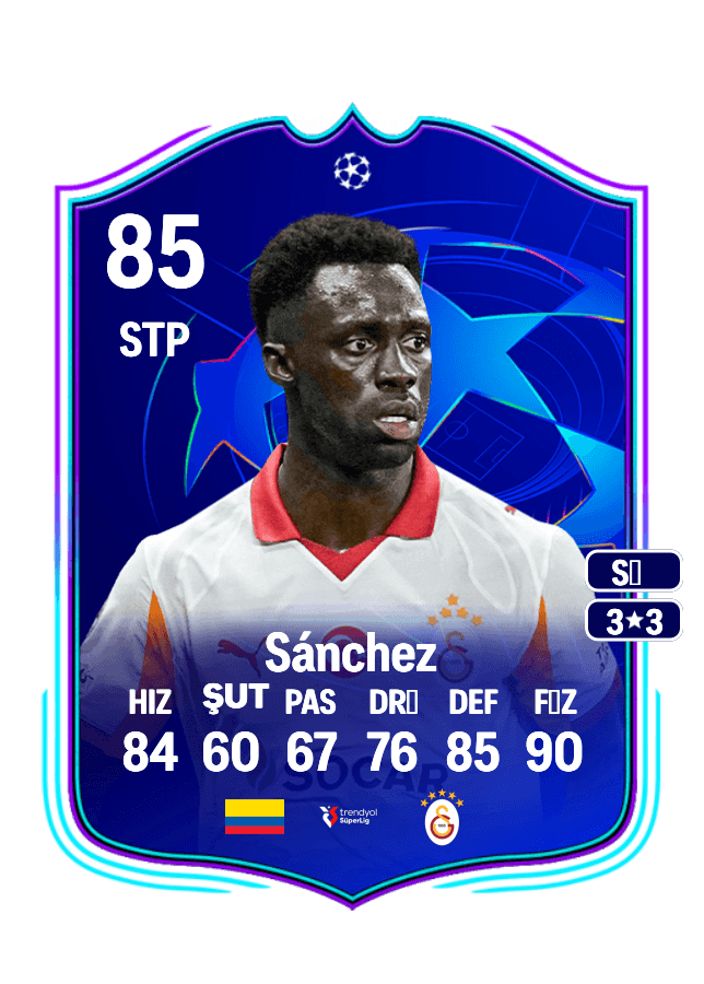 Davinson Sánchez card