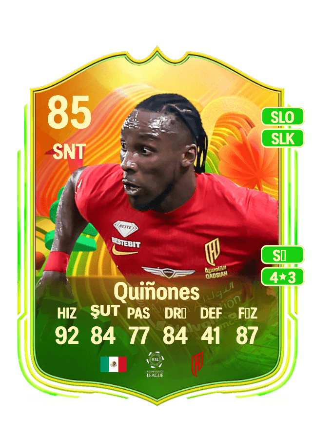 Julian Quiñones card