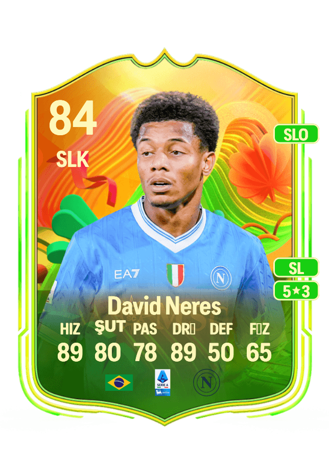 David Neres card