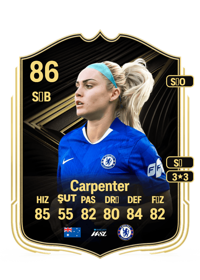 Ellie Carpenter card