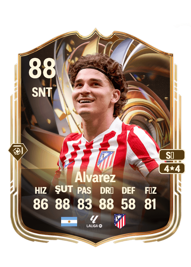 Julián Alvarez card