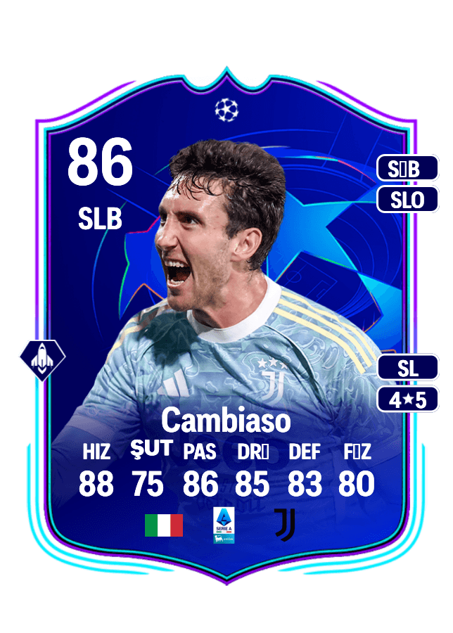 Andrea Cambiaso card