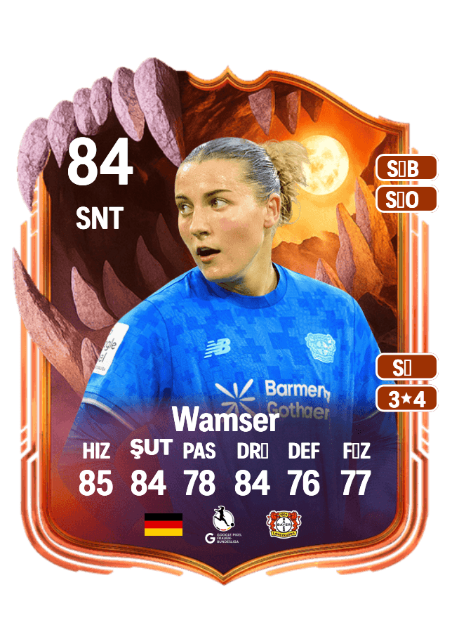 Carlotta Wamser card
