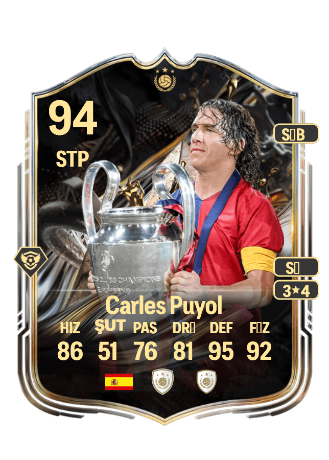 Carles Puyol card