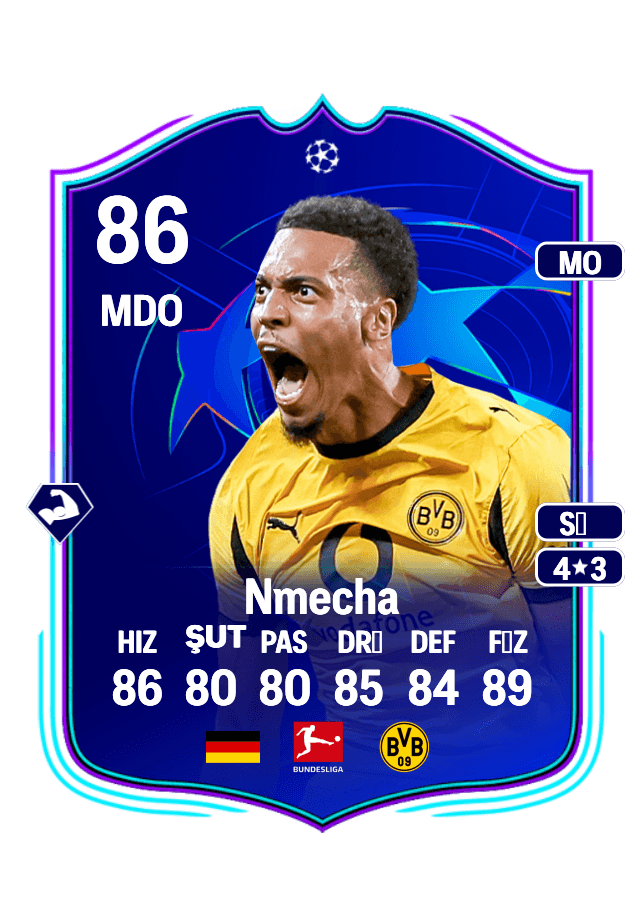 Felix Nmecha card