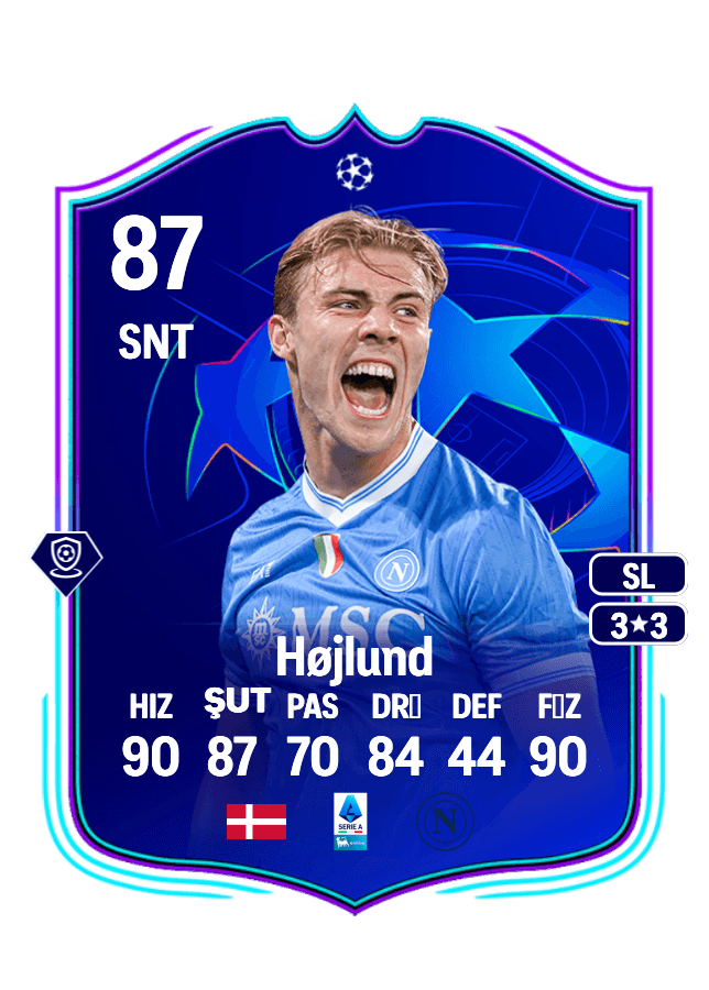 Rasmus Højlund card