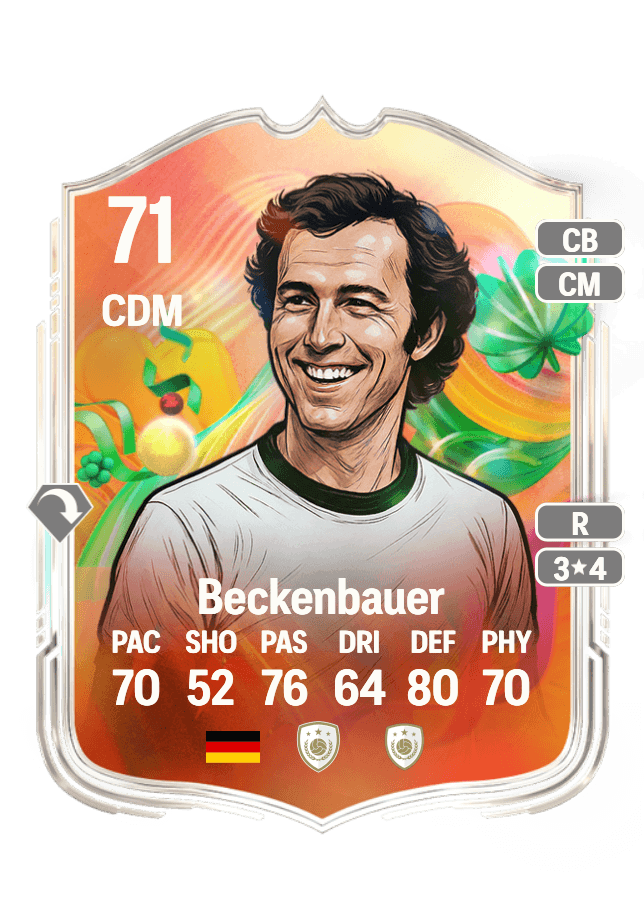 Franz Beckenbauer card
