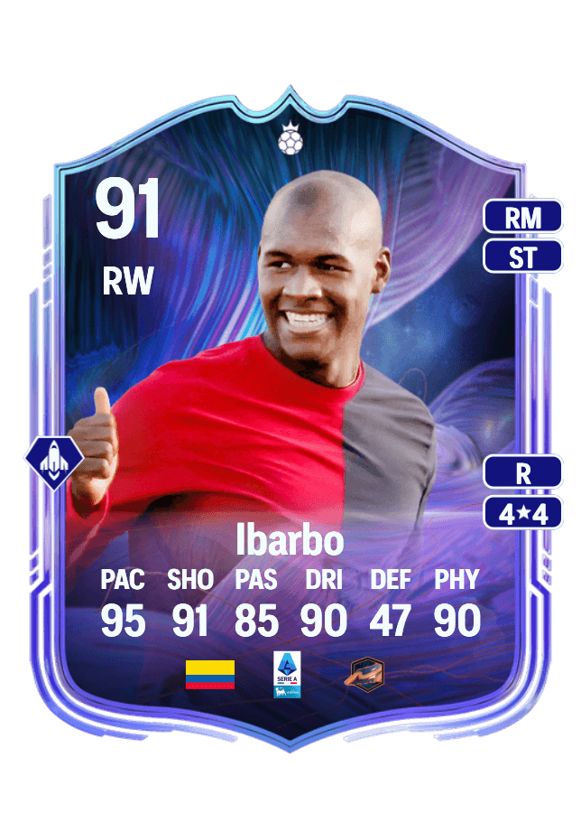 Víctor Ibarbo card