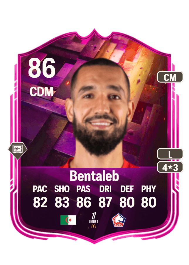 Nabil Bentaleb card