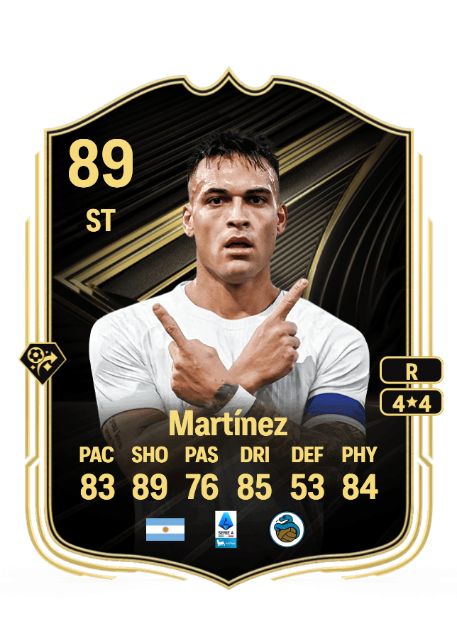 Lautaro Martínez card