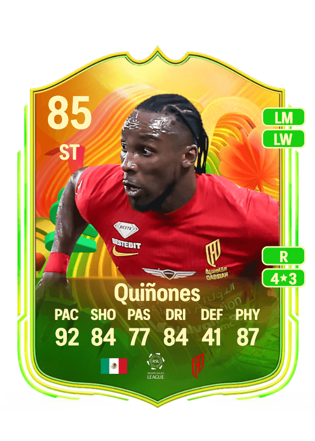 Julian Quiñones card