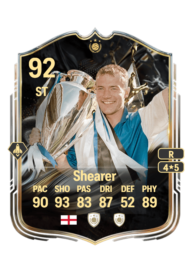 Alan Shearer card