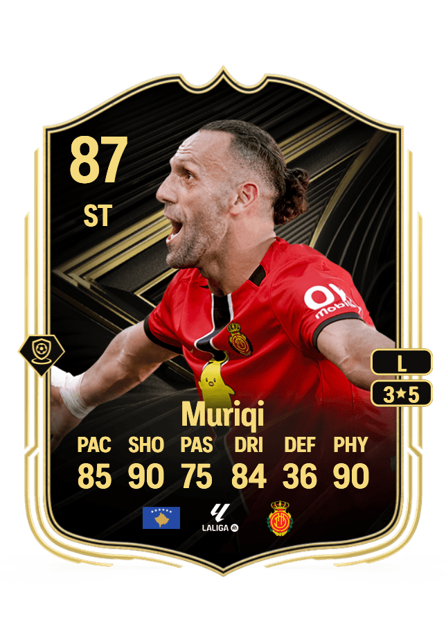 Vedat Muriqi card
