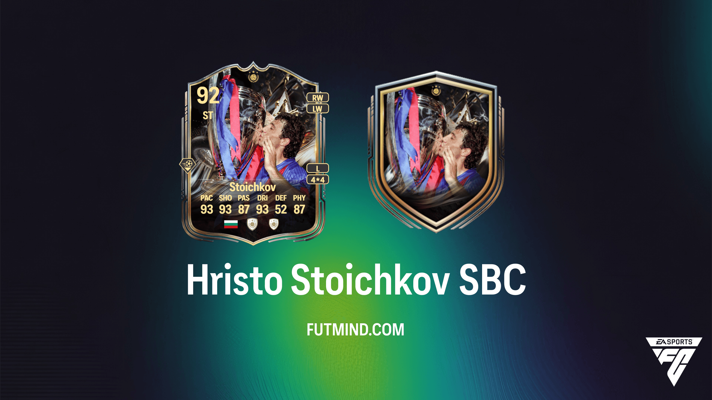 دليل إكمال تحدي بناء التشكيلة Hristo Stoichkov في FC 26: أسطورة بلغاريا "الخنجر"