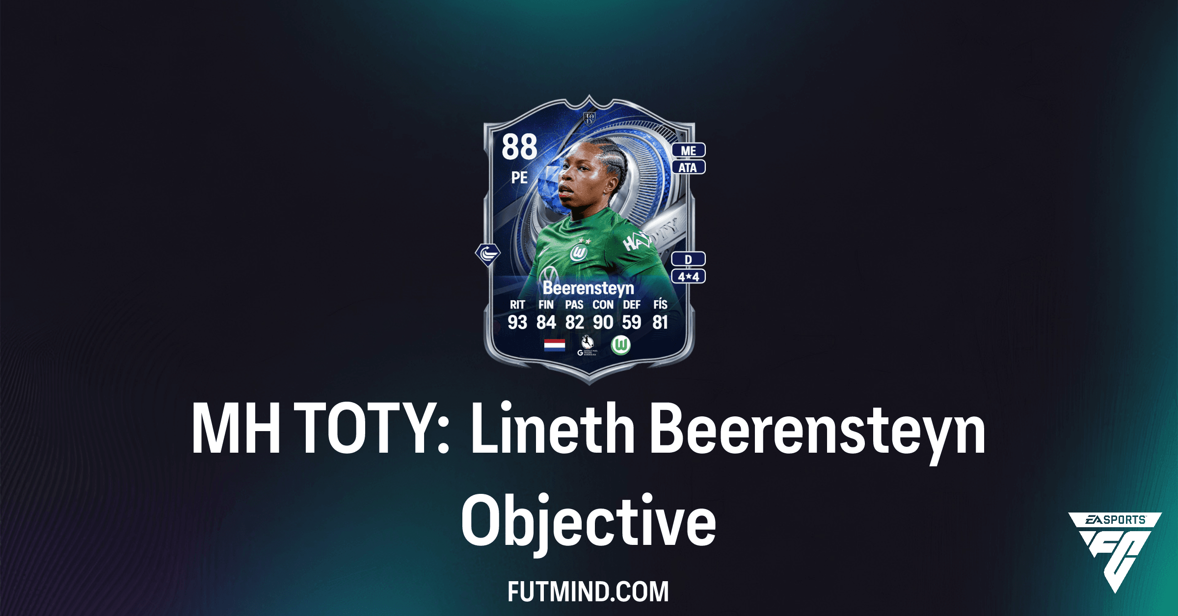 MH TOTY: Lineth Beerensteyn no FC 26 - Guia Completo e Recompensas