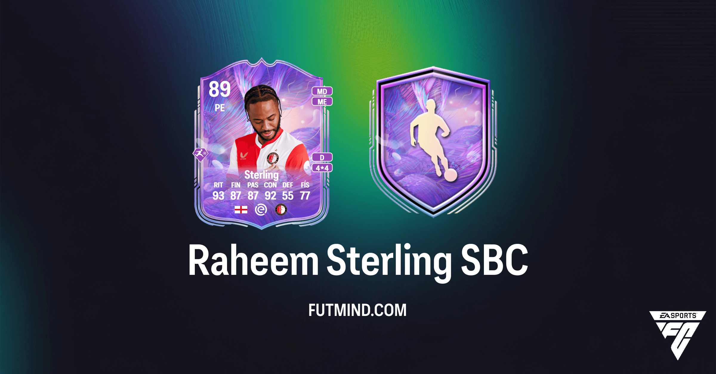 SBC Raheem Sterling FC Fantasia no FC 26: Vale a pena completar?