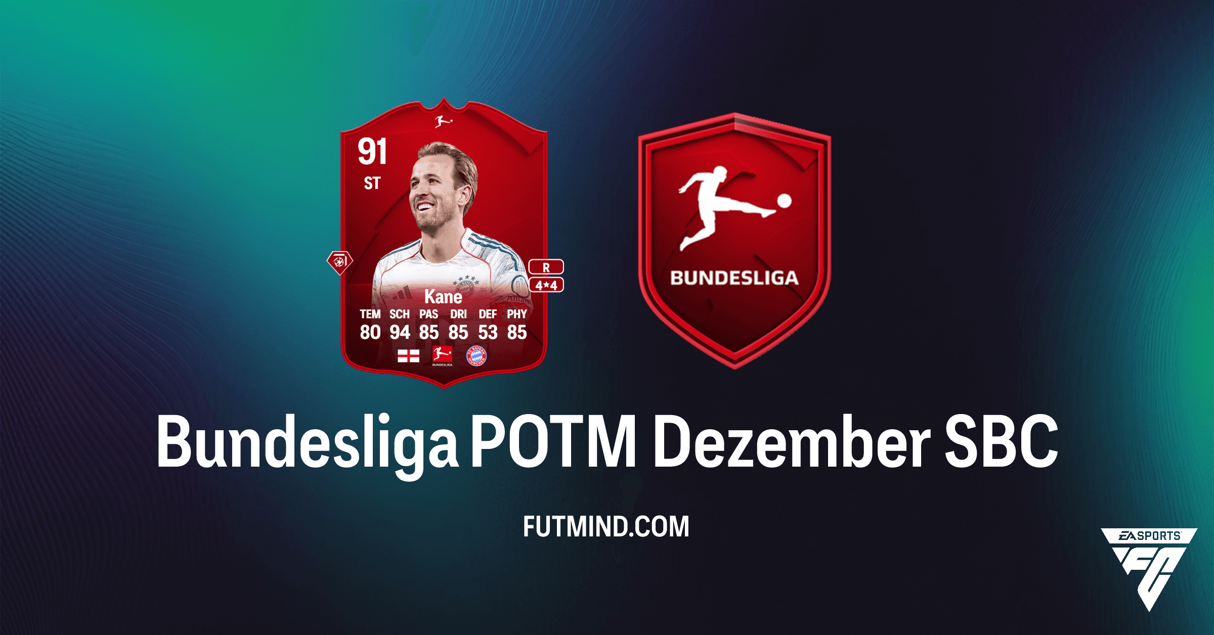 Bundesliga POTM Dezember SBC: Harry Kane sichern in FC 26 Ultimate Team