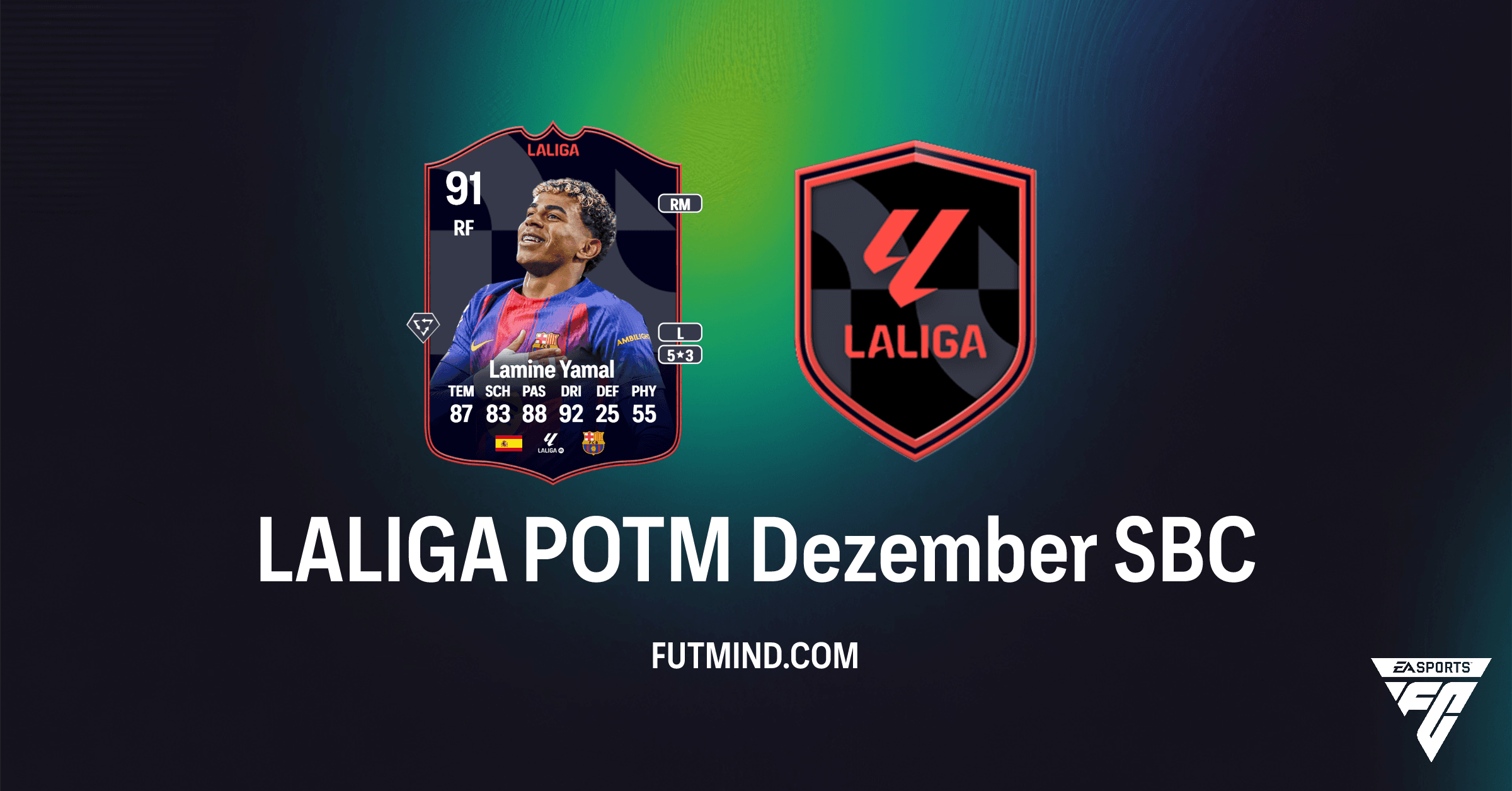 LALIGA POTM Dezember SBC: Lamine Yamal – Alle Infos, Kosten & Lösungen in FC 26 Ultimate Team