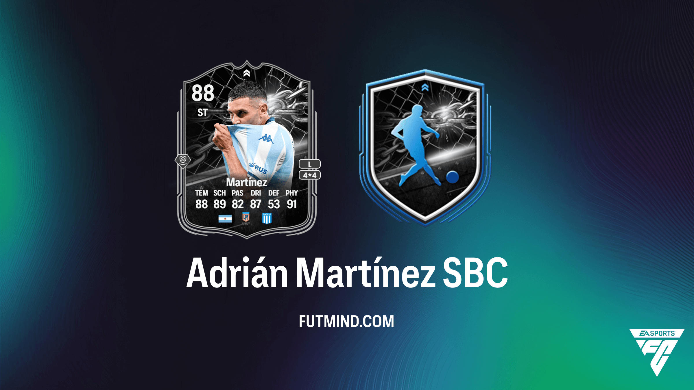 Adrián Martínez Showdown SBC: Racing Club vs. Independiente in FC 26 lösen