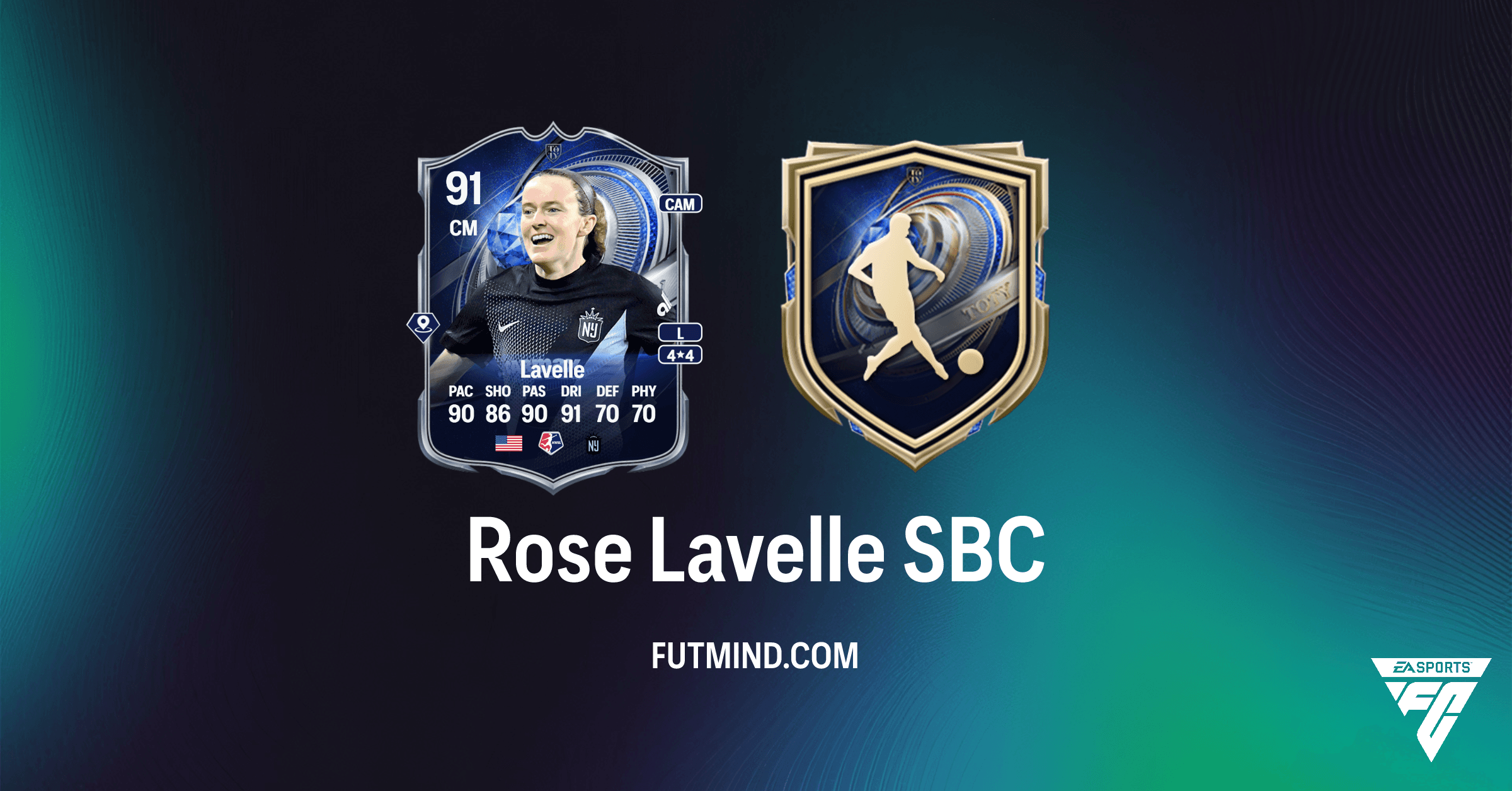 FC 26 TOTY Honourable Mentions Rose Lavelle SBC: Solutions, Cost & Review