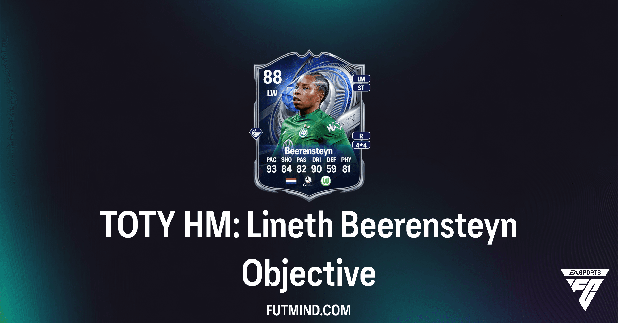 TOTY HM: Lineth Beerensteyn Objectives Guide - How to Unlock & Rewards in FC 26