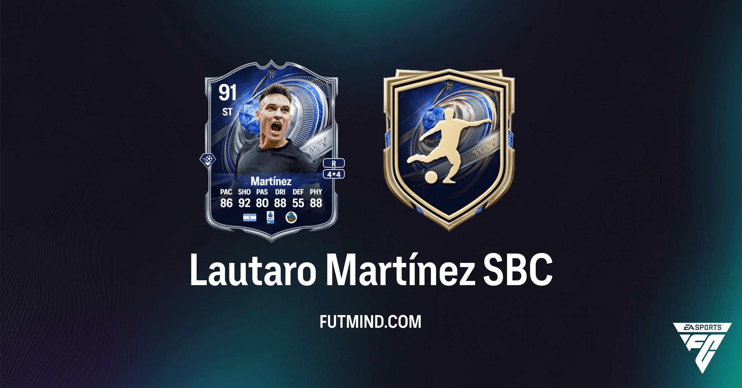 FC 26 TOTY Honourable Mentions Lautaro Martínez SBC: Guide, Cost, & Solutions