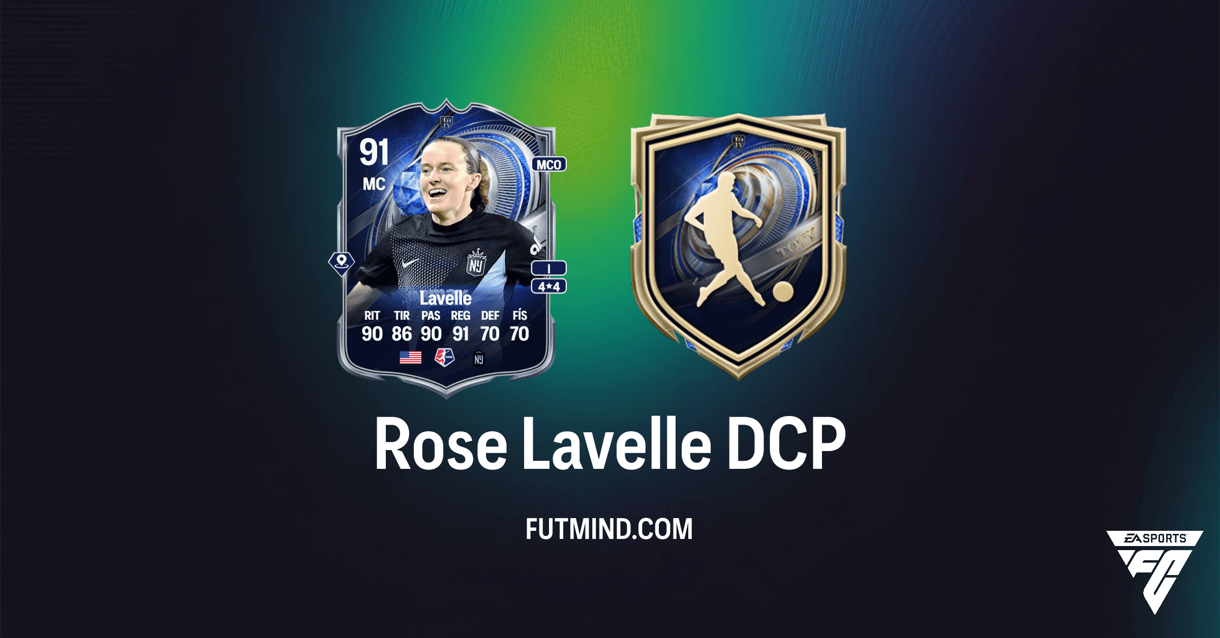 Rose Lavelle Menciones Honoríficas del TOTY: Guía Completa del DCP en FC 26 Ultimate Team