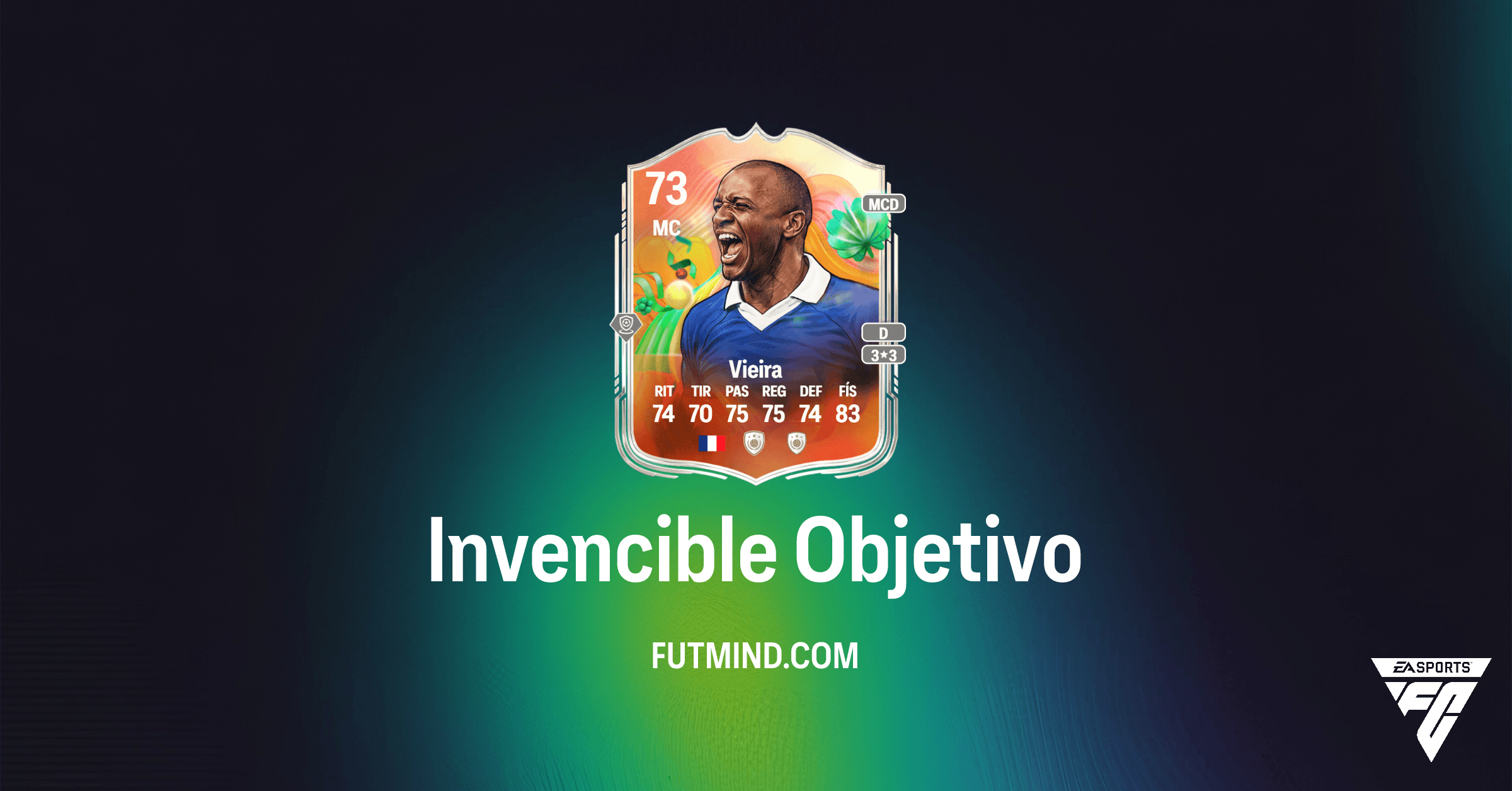 Objetivo Invencible FC 26: Consigue a Patrick Vieira de Superestrellas Plata de Gira Mundial