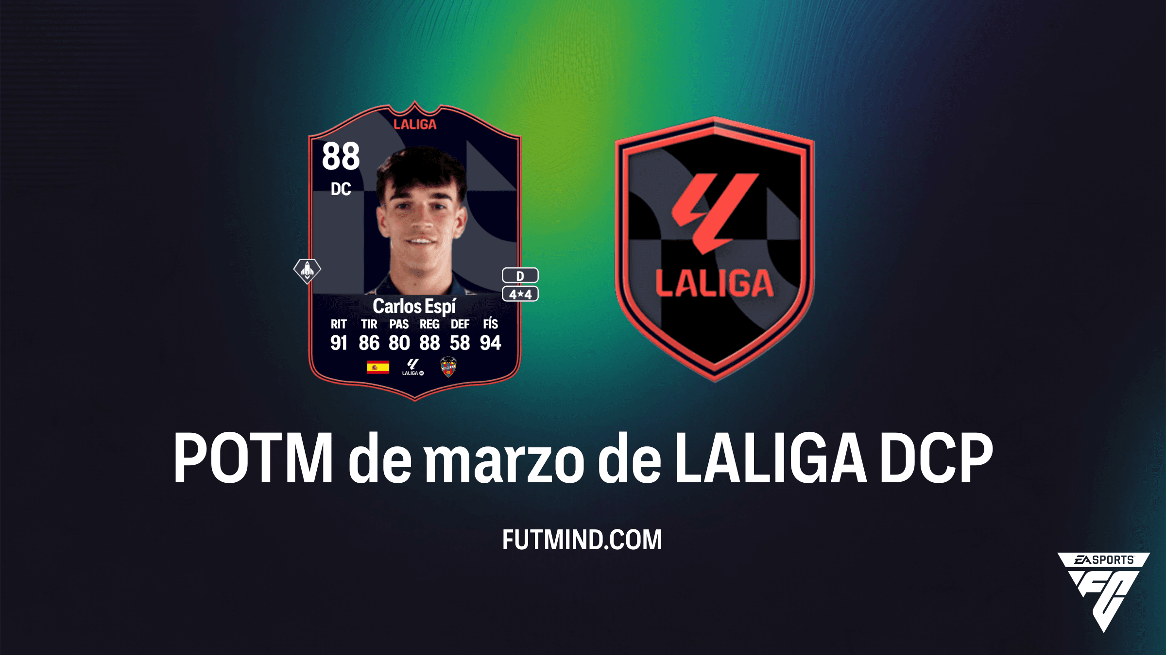 Cómo completar el SBC POTM de marzo de LALIGA: Carlos Espí en FC 26