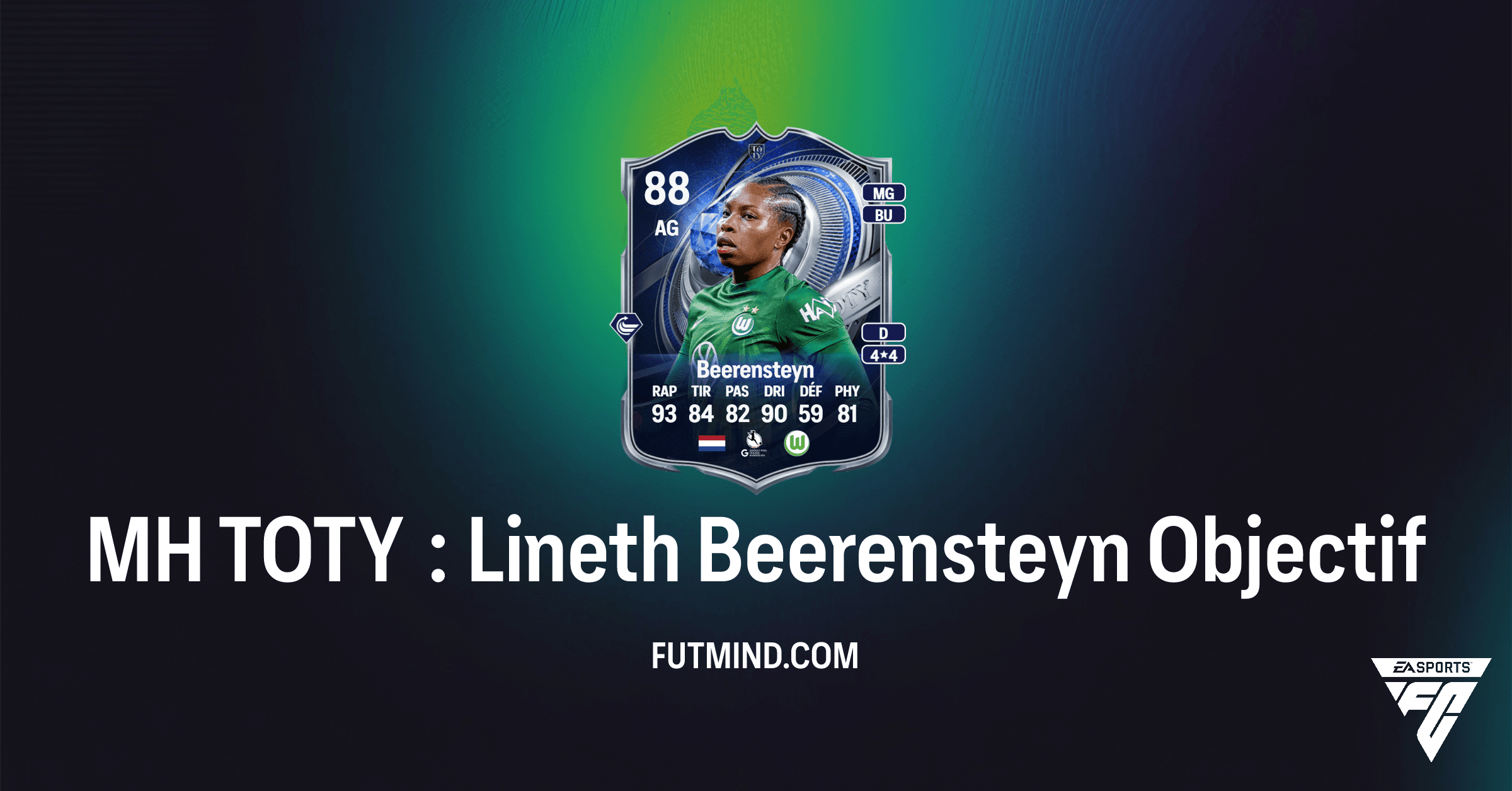 FC 26 Ultimate Team: Comment obtenir Lineth Beerensteyn Mentions honorables TOTY ?