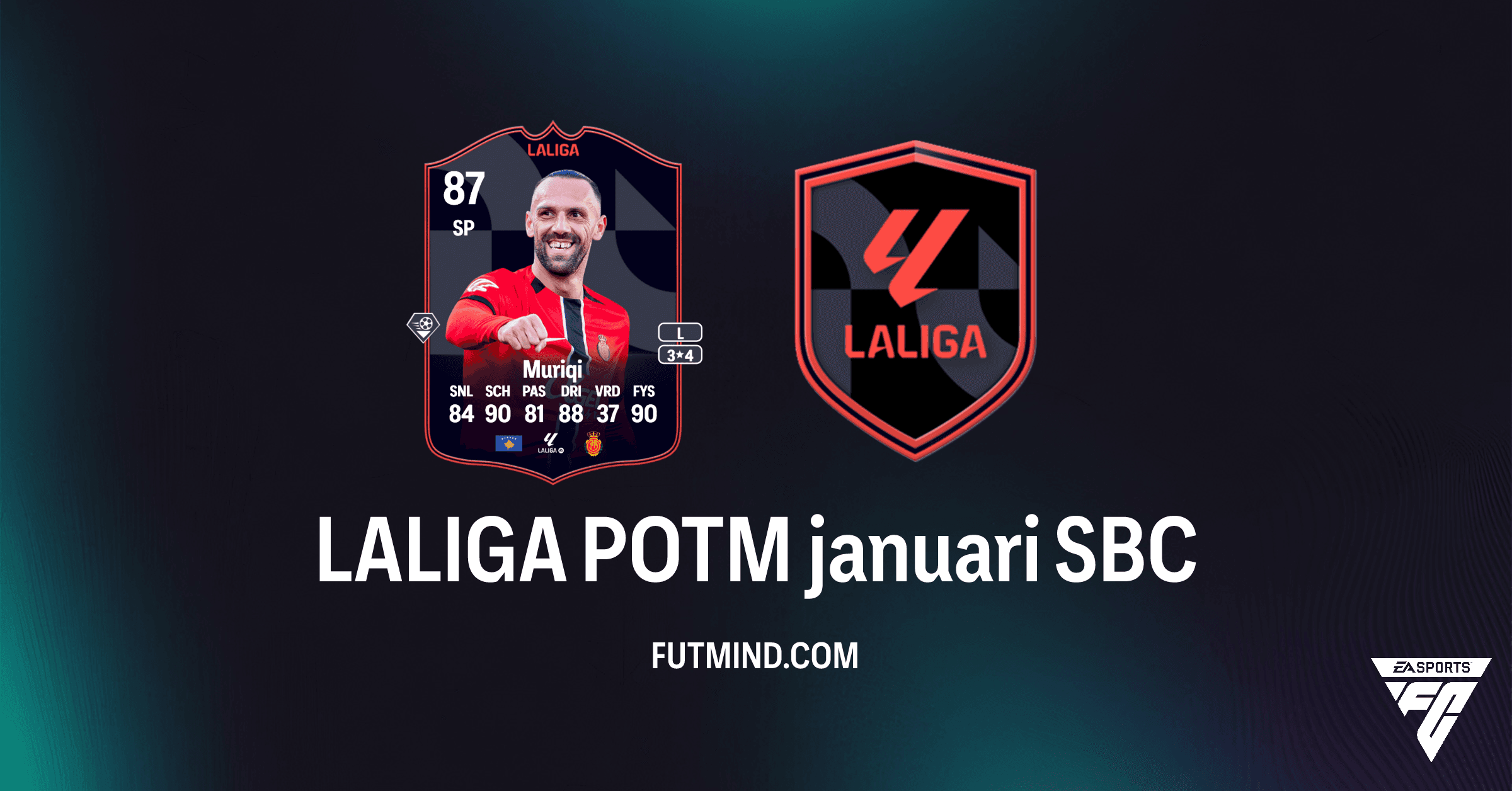 FC 26: LALIGA POTM Januari SBC - Vedat Muriqi Gids en Oplossing