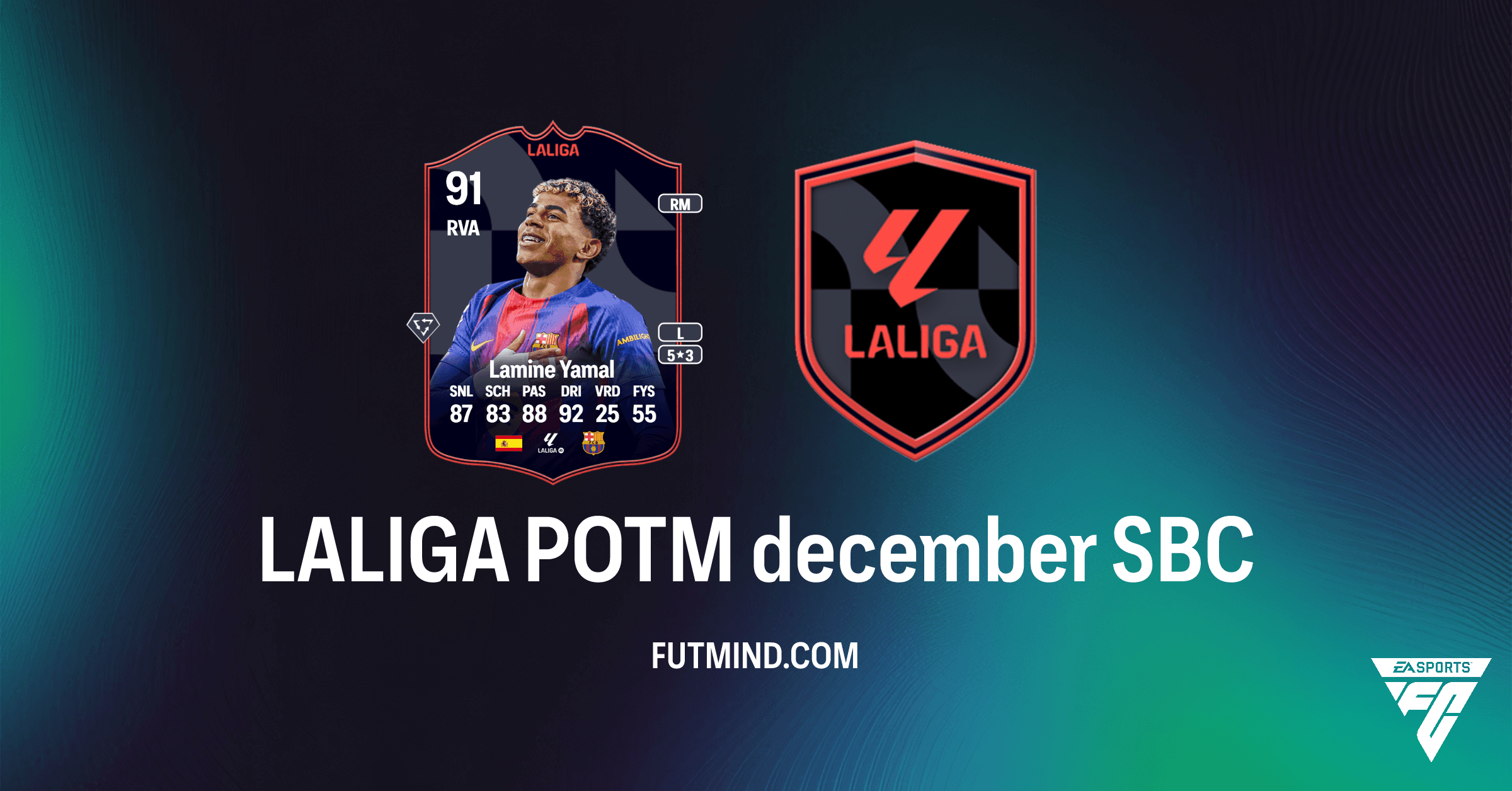 LALIGA POTM december SBC: Verdien de Gevierde Lamine Yamal in FC 26 Ultimate Team