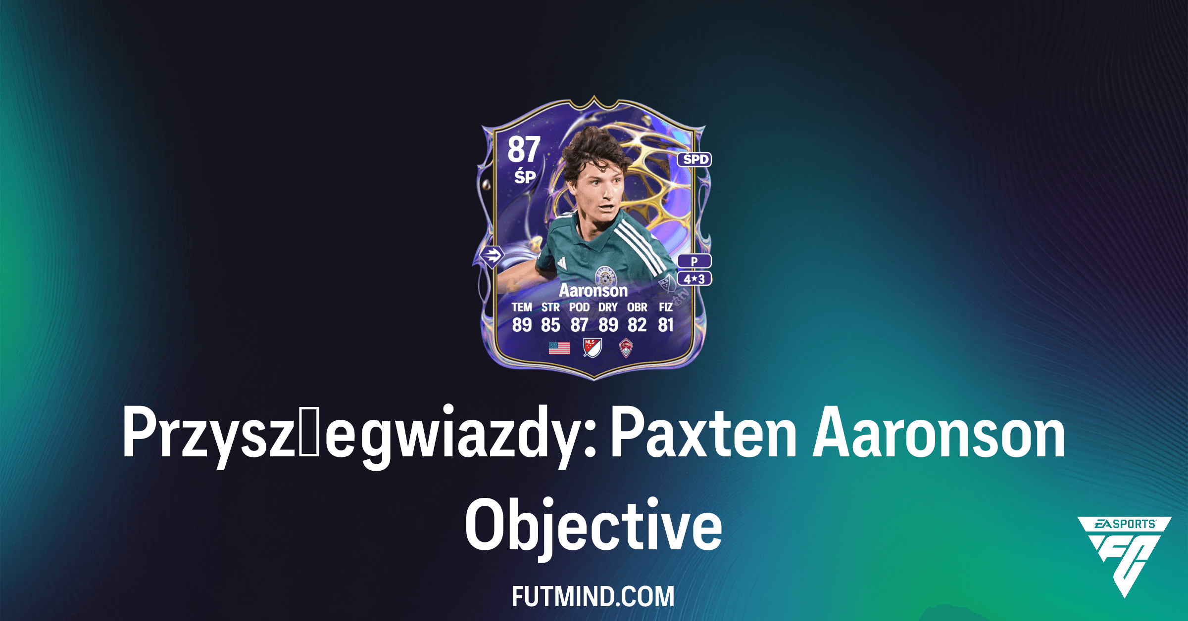 Przyszłe Gwiazdy: Paxten Aaronson – Jak Zdobyć Kartę w FC 26 Ultimate Team!