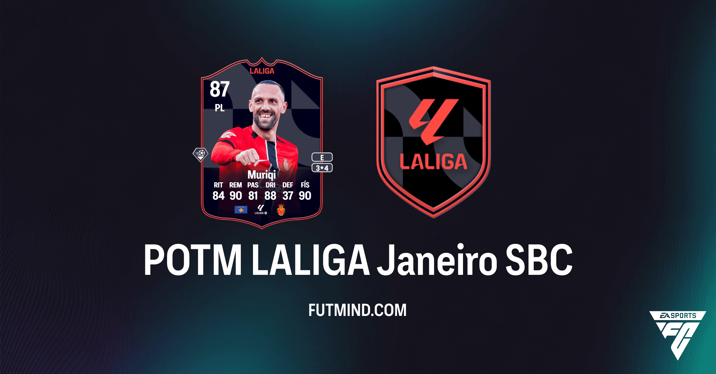 SBC POTM LALIGA Janeiro: Vedat Muriqi Desbloqueado no FC 26 Ultimate Team!