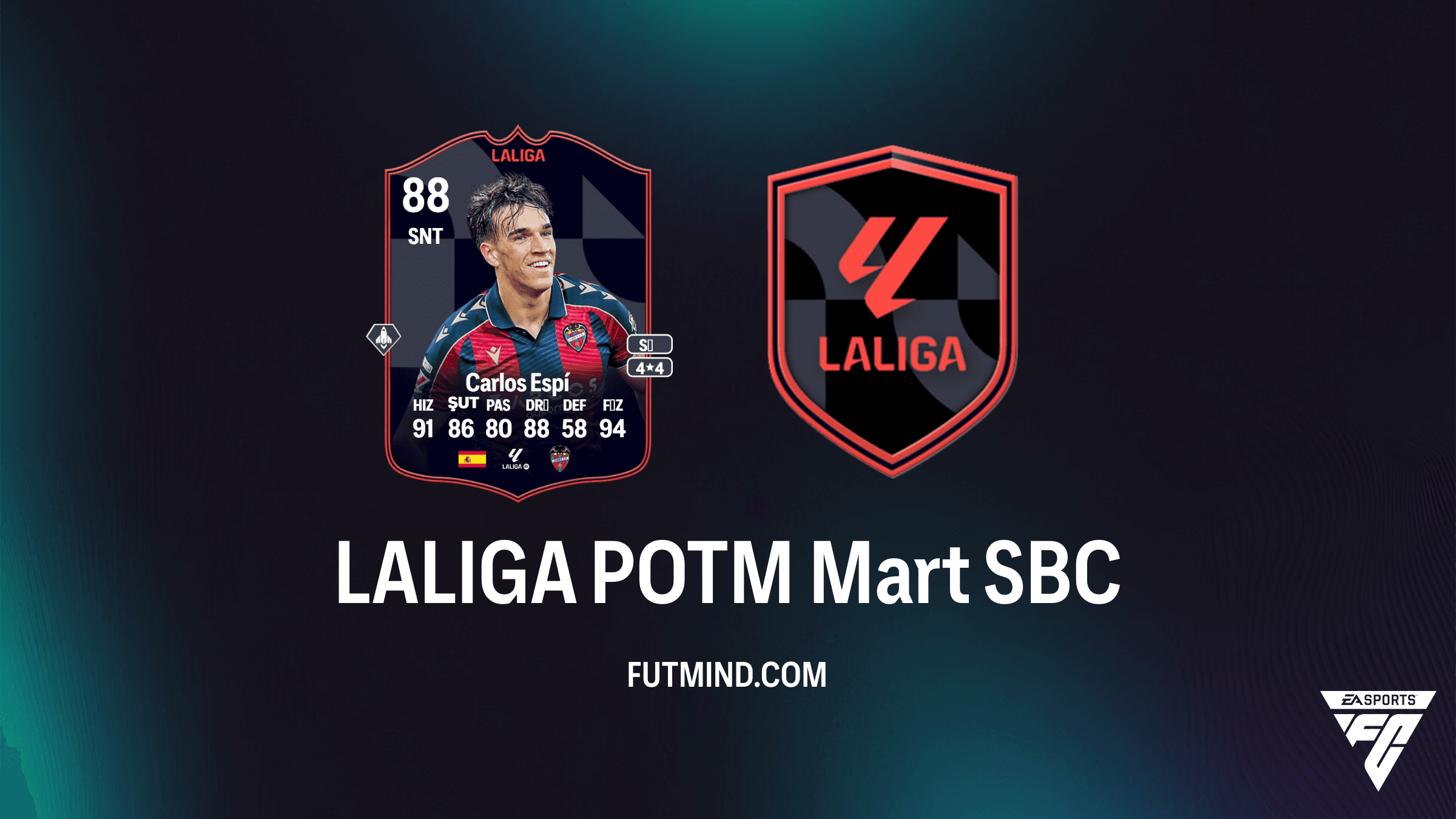 FC 26 LALIGA POTM Mart Carlos Espí SBC: En Hesaplı Golcü Rehberi