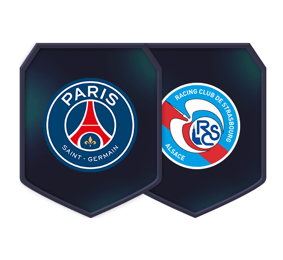 Lagbyggingsoppgaver PSG v RC Strasbourg logo